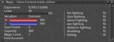 Signature for player Magic