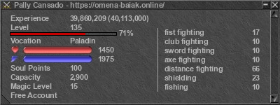 Signature for player Pally Cansado